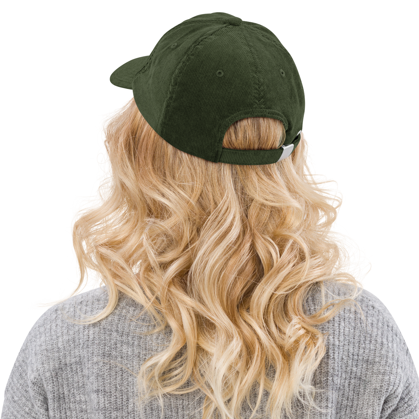 Out of Office Embroidered Corduroy Hat