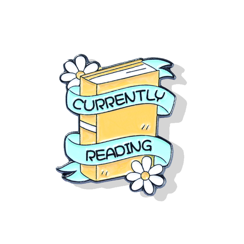 Currently Reading Enamel Pin