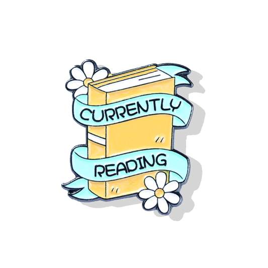 Currently Reading Enamel Pin