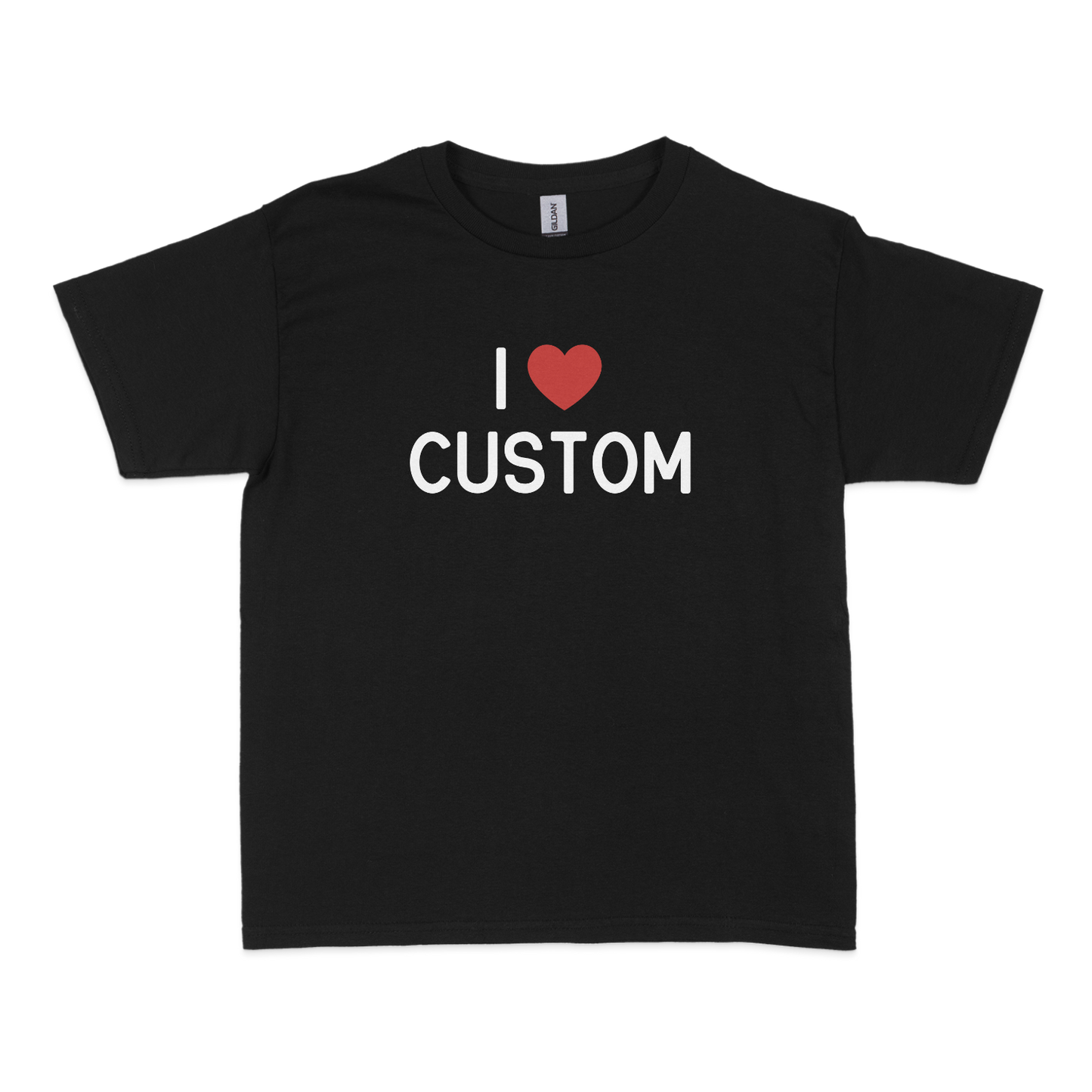 I Love (CUSTOM) Baby Tee