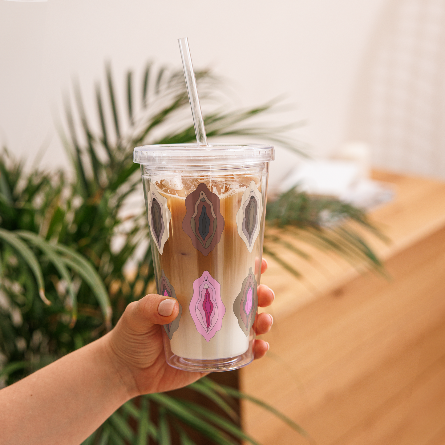 Vulva Feminist Tumbler