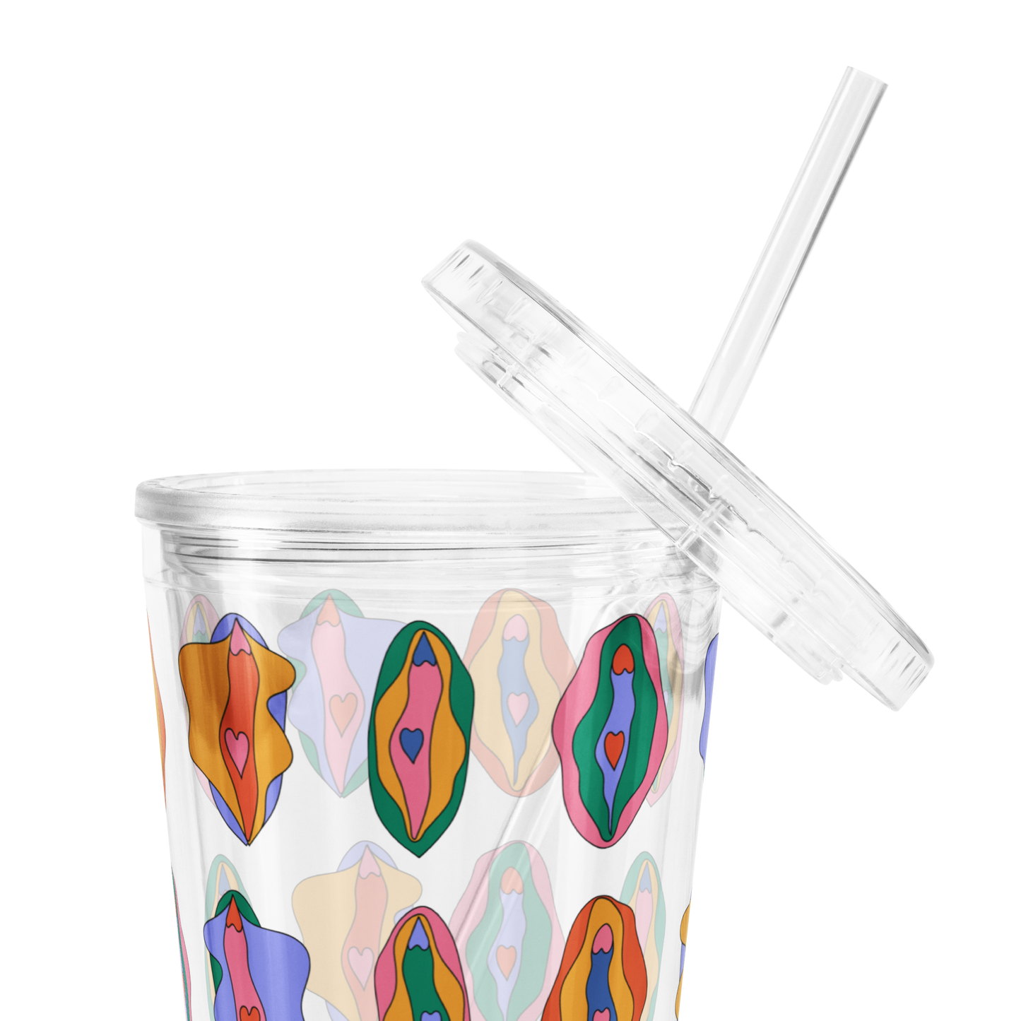 Vulva Pride Feminist Tumbler