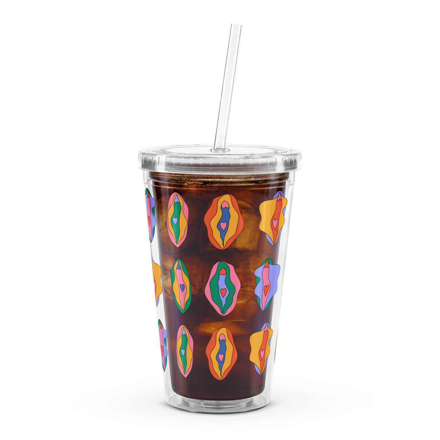 Vulva Pride Feminist Tumbler