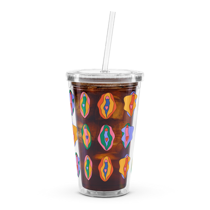 Vulva Pride Feminist Tumbler