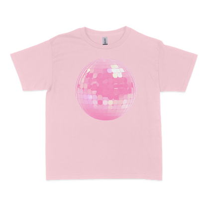 Pink Disco Ball Baby Tee