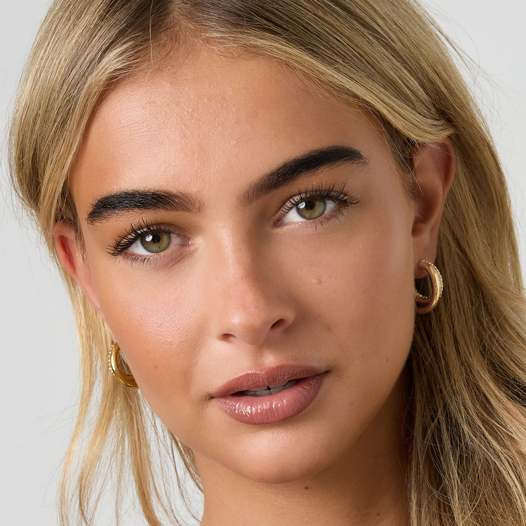 Stainless Steel Hoop Earrings circle Casual Daily Simple Series Women's jewelry