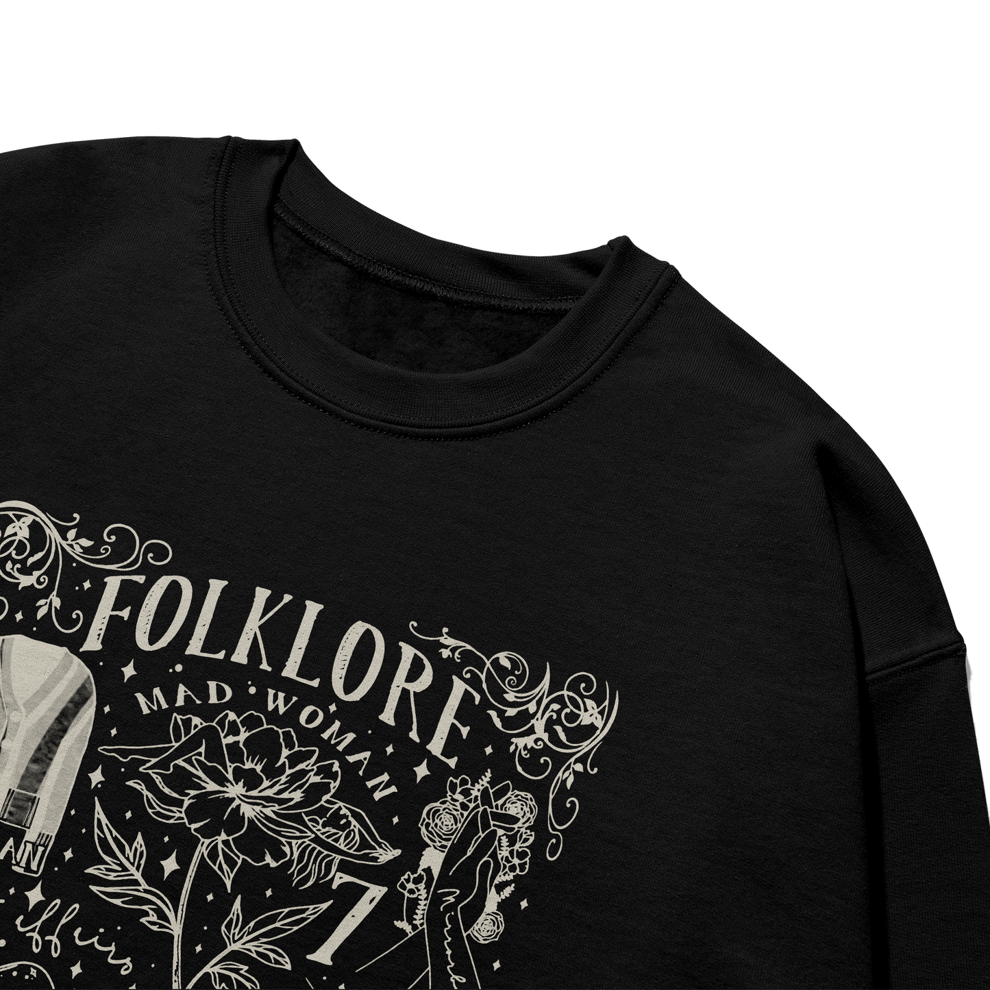 folklore Album Tracks Taylor Crewneck Sweatshirt