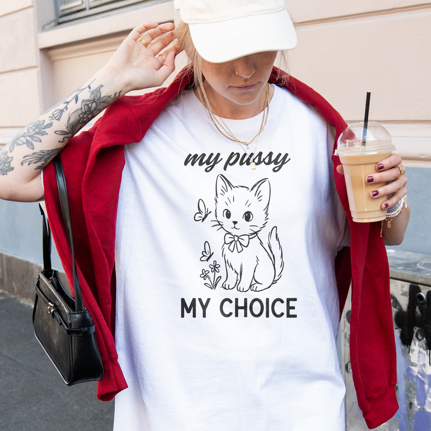 My Pussy My Choice Feminist Premium T-Shirt