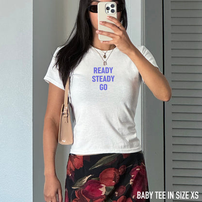 Ready Steady Go KATTDO Baby Tee