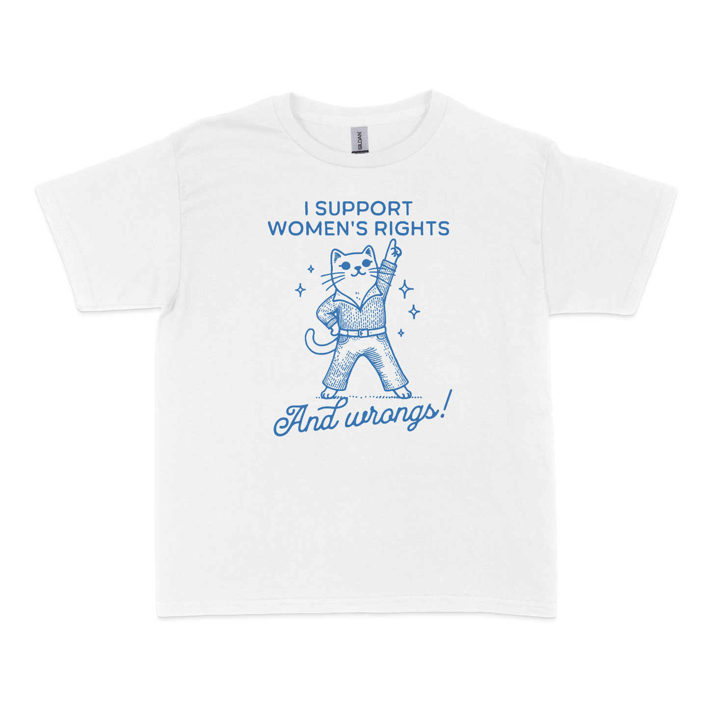 I Support Women’s Rights Wrongs Baby Tee