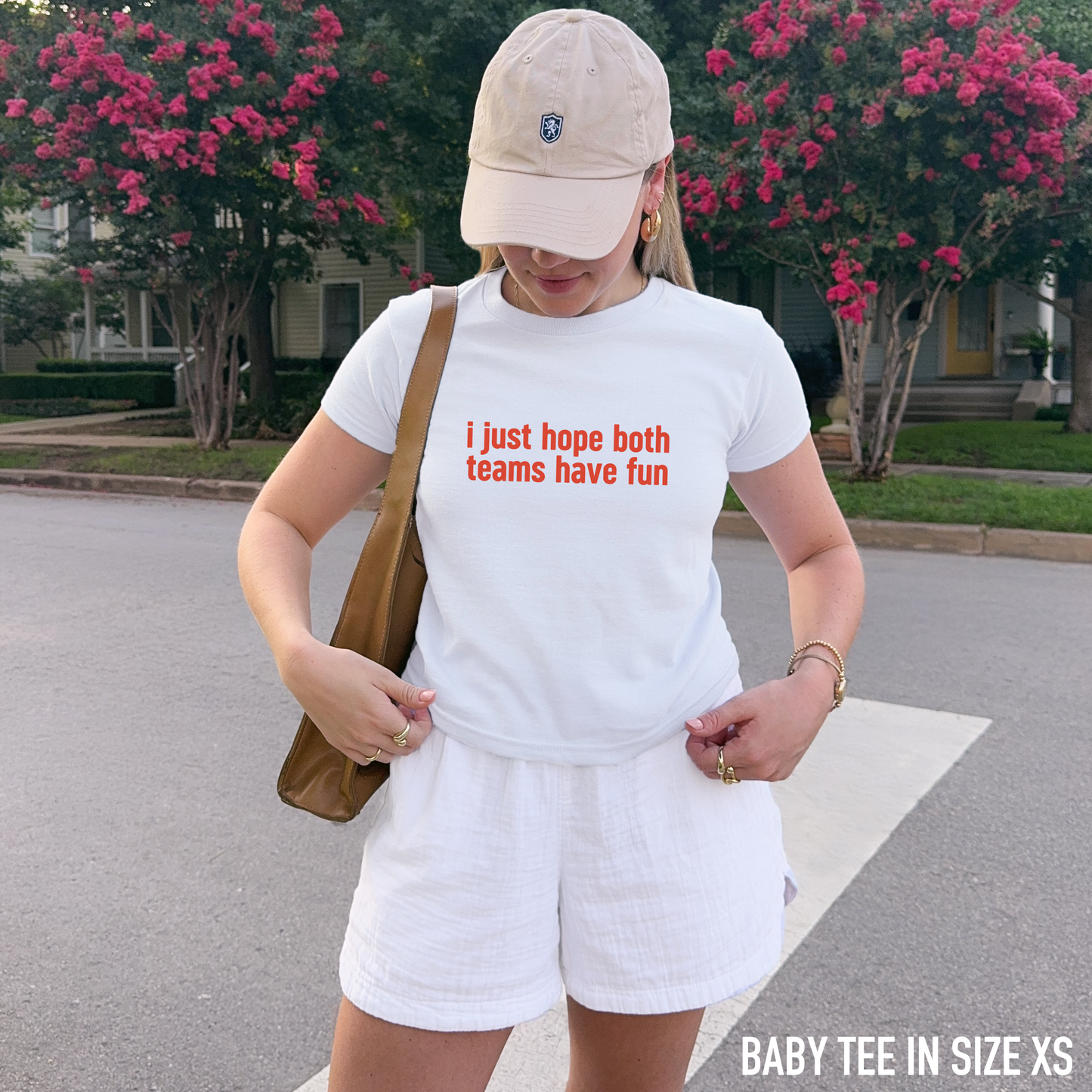 I Just Hope Both Teams Have Fun World Cup Football Baby Tee