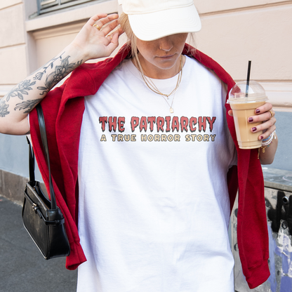 The Patriarchy: A True Horror Story Feminist Premium T-Shirt