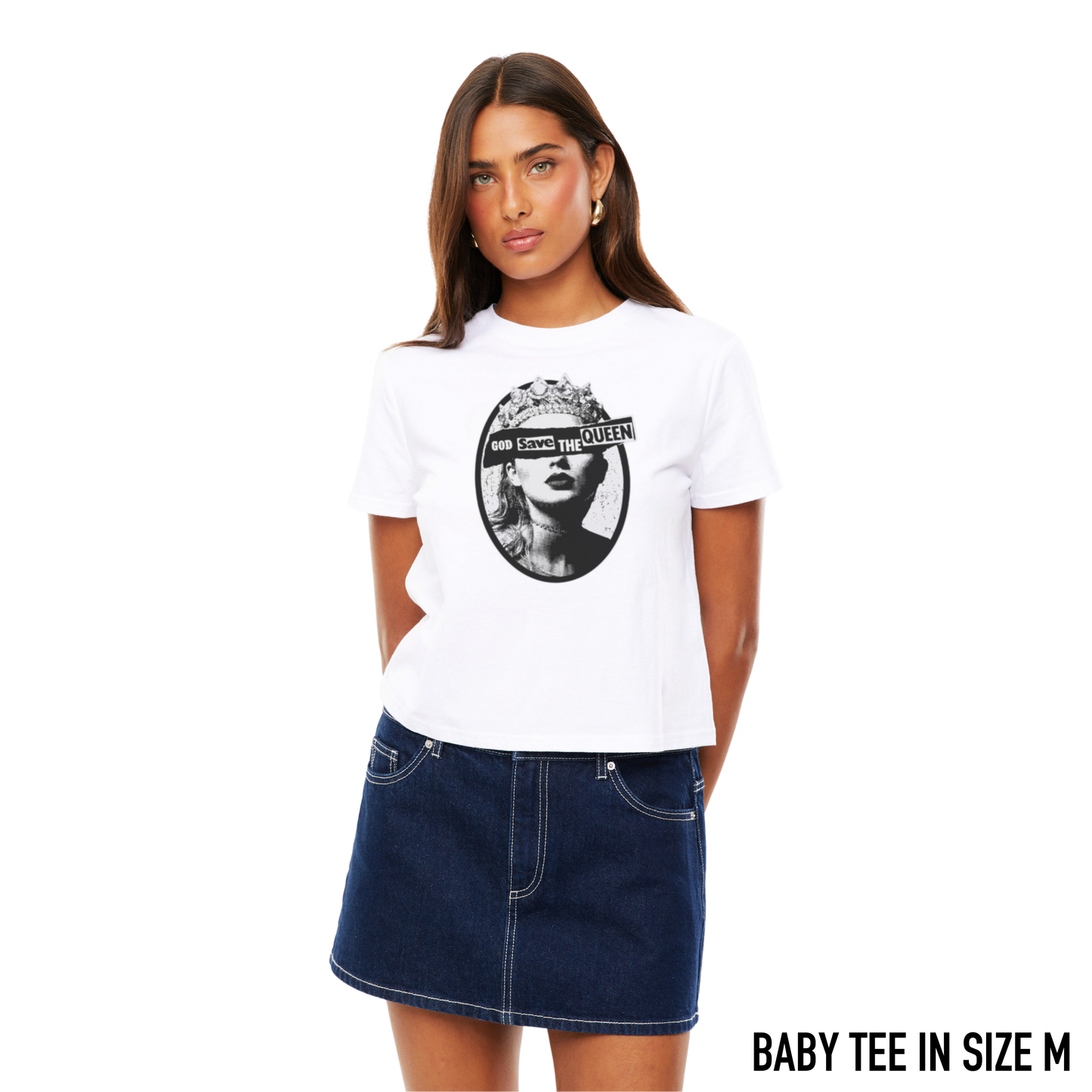 God Save The Queen Taylor Baby Tee