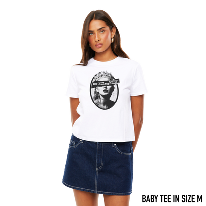 God Save The Queen Taylor Baby Tee