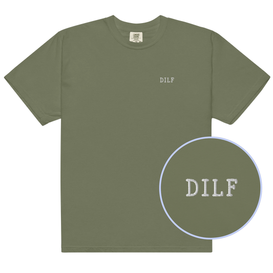 DILF Embroidered Classic T-Shirt