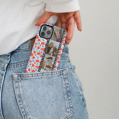 CUSTOM PHOTO Floral Picnic Aesthetic iPhone Case