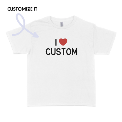 I Love (CUSTOM) Baby Tee