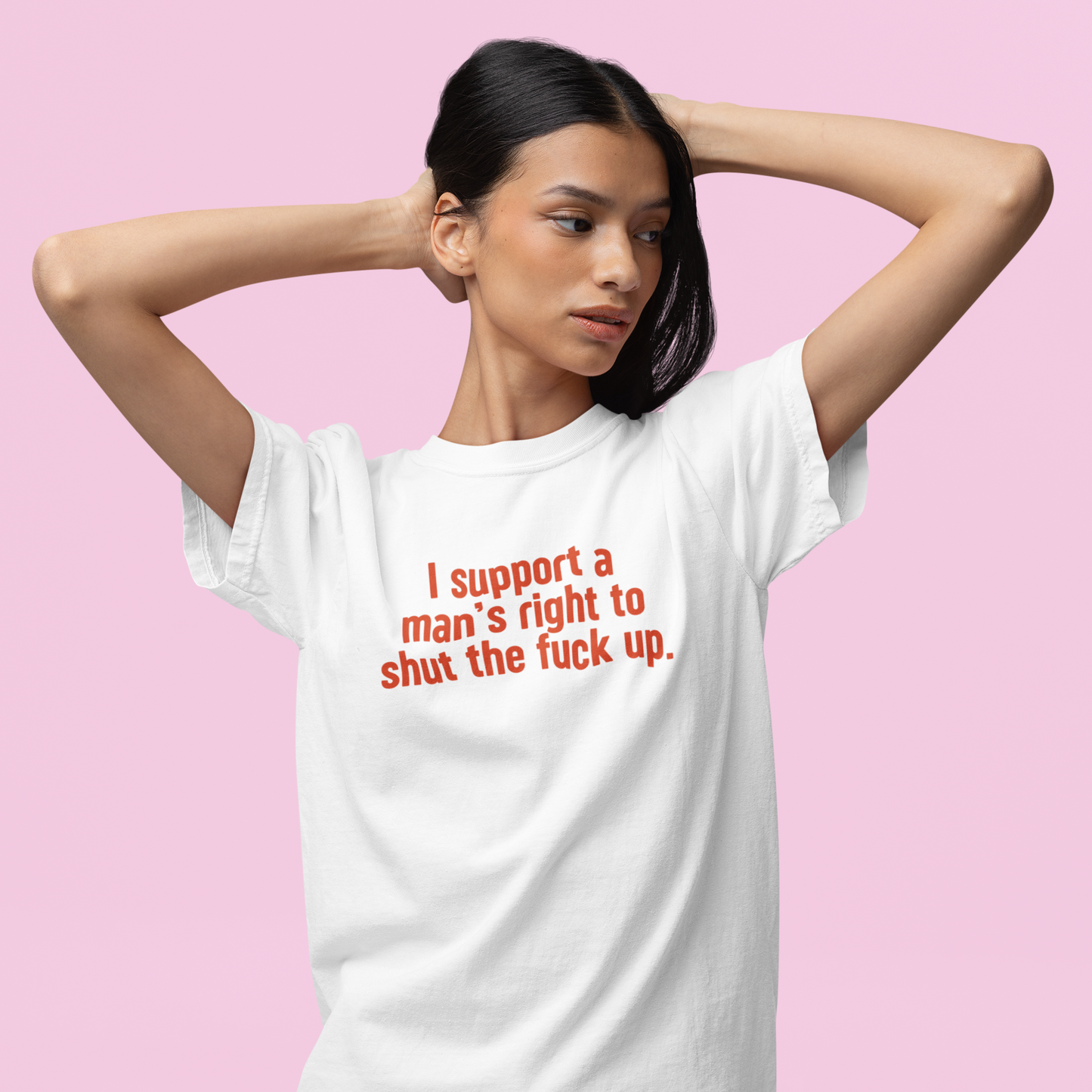 I Support a Man's Right to STFU Premium T-Shirt