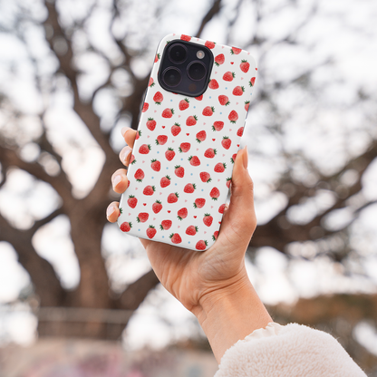 Strawberry Sprinkles iPhone Case