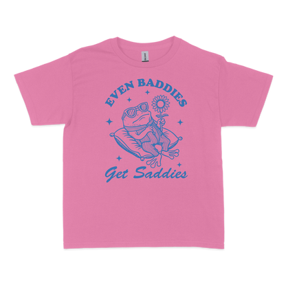 Even Baddies Get Saddies Baby Tee