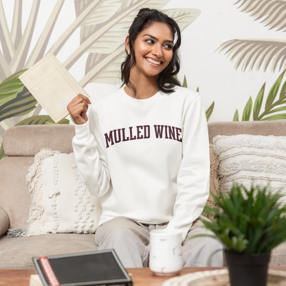 Mulled Wine Christmas Varsity Sweatshirt