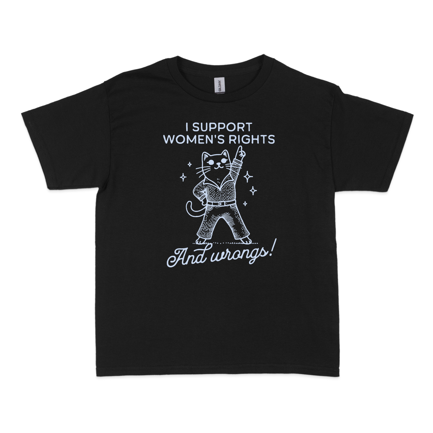 I Support Women’s Rights Wrongs Baby Tee