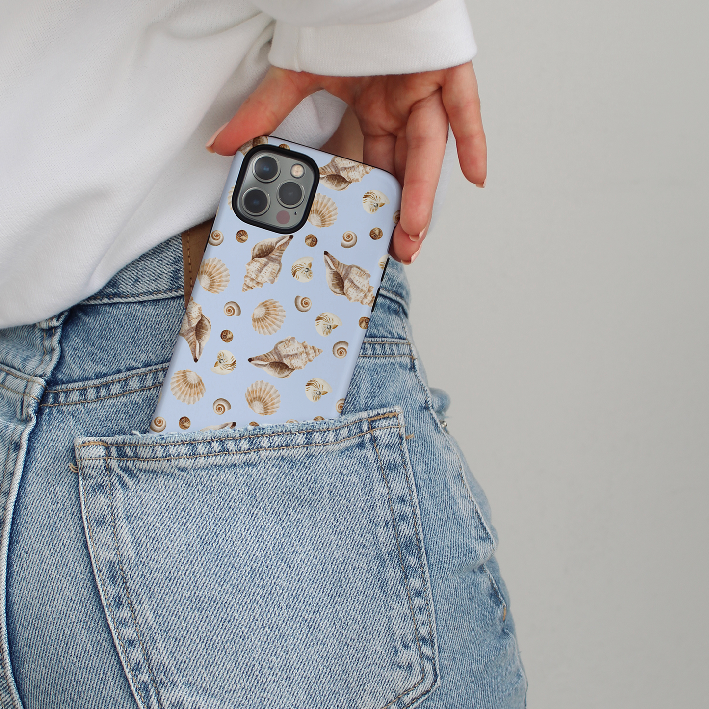 Seashell Whispers iPhone Case