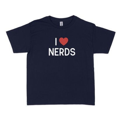 I Love Nerds Baby Tee