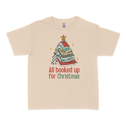 All Booked Up For Christmas Baby Tee