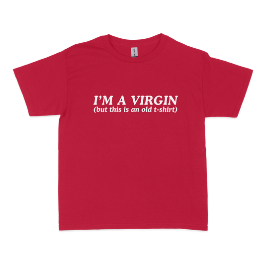 I'm a Virgin (But This is an Old T-Shirt) Baby Tee