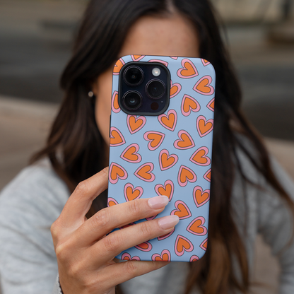 Pop of Love Hearts iPhone Case