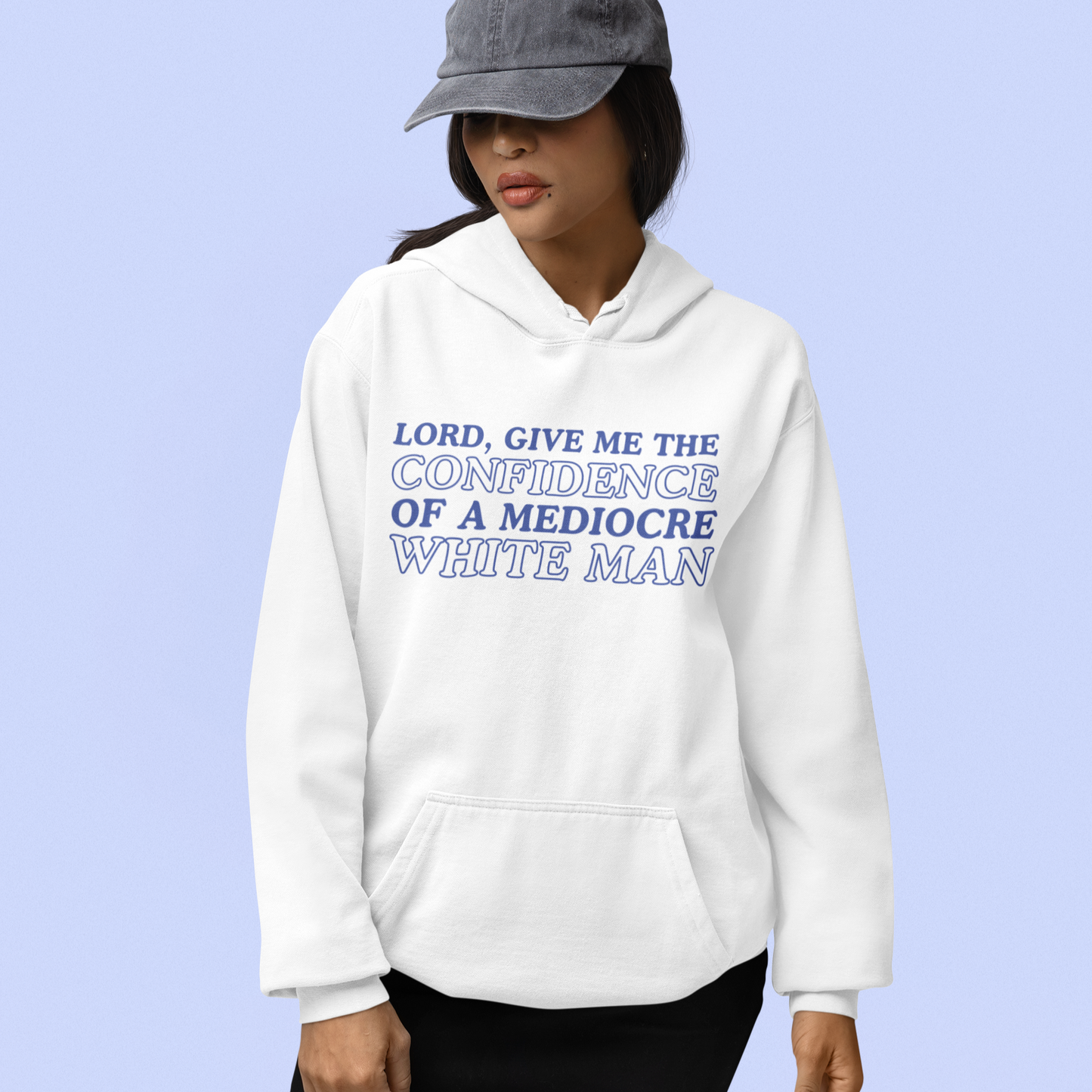 Confidence of a Mediocre White Man Hoodie