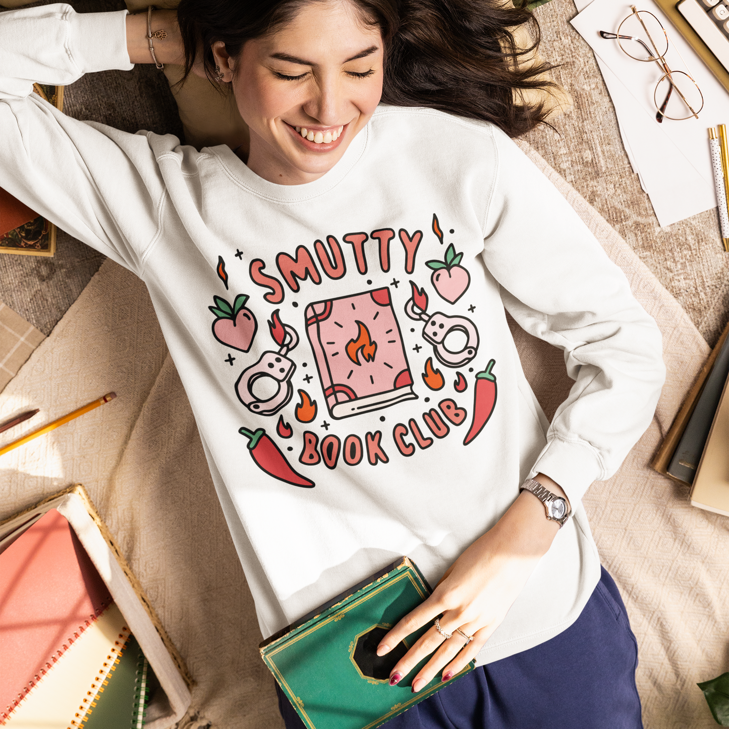 Smutty Book Club Bookish Sweatshirt