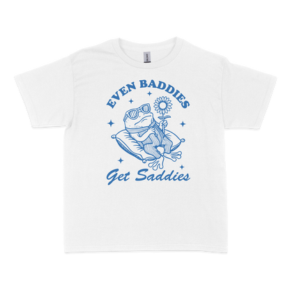 Even Baddies Get Saddies Baby Tee