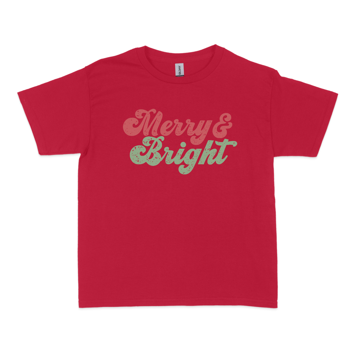 Merry & Bright Christmas Baby Tee