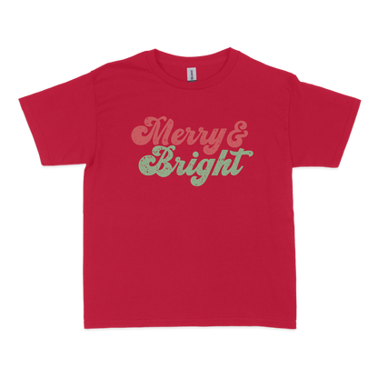 Merry & Bright Christmas Baby Tee