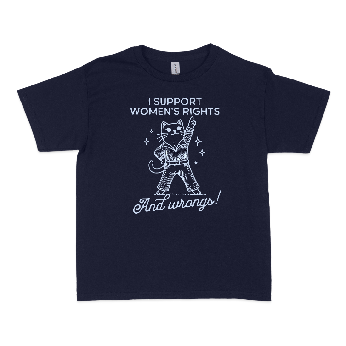 I Support Women’s Rights Wrongs Baby Tee