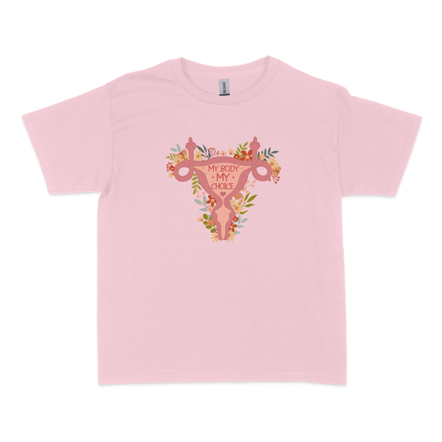 My Body My Choice Feminist Baby Tee