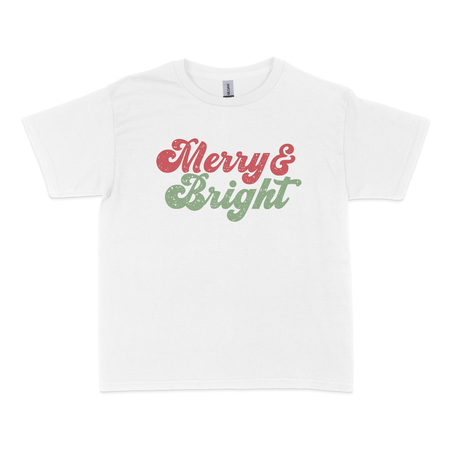 Merry & Bright Christmas Baby Tee