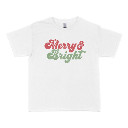 Merry & Bright Christmas Baby Tee