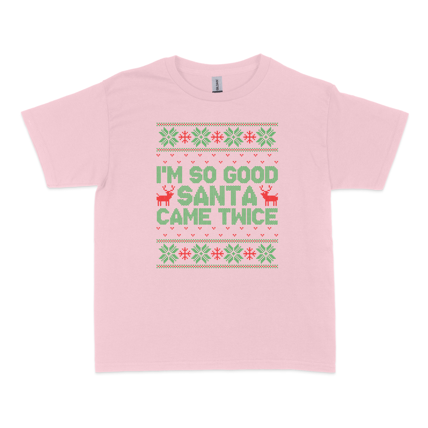 Santa Came Twice Christmas Baby Tee