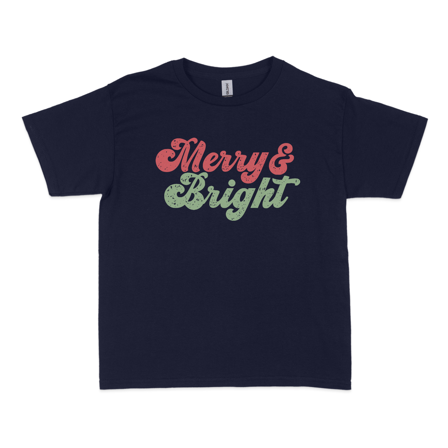 Merry & Bright Christmas Baby Tee