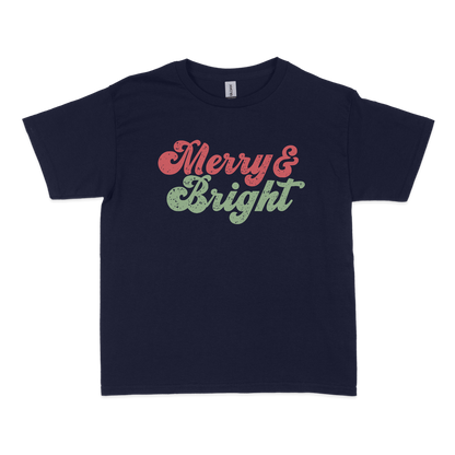 Merry & Bright Christmas Baby Tee