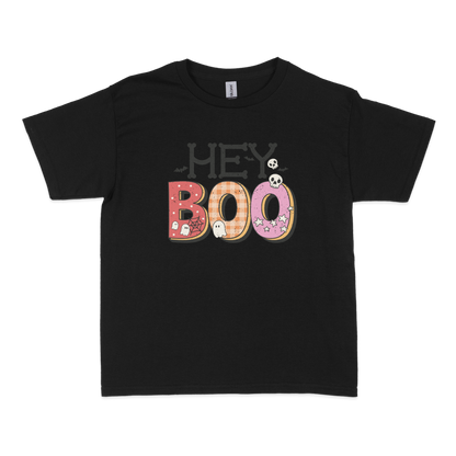 Hey Boo Halloween Baby Tee