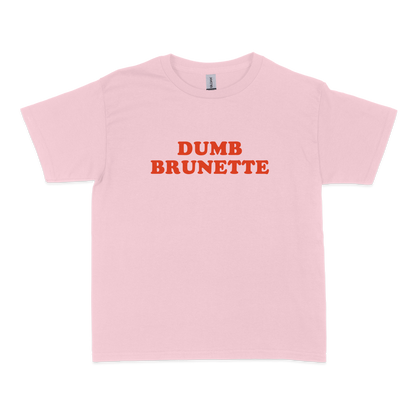 Dumb Brunette Baby Tee