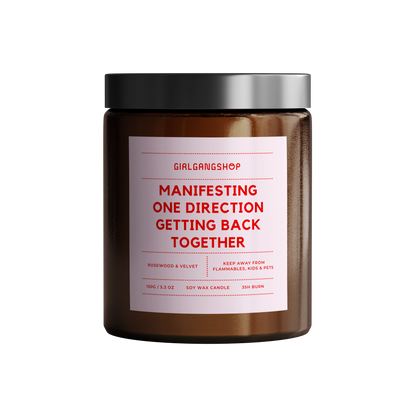 Manifesting One Direction Getting Back Together Candle