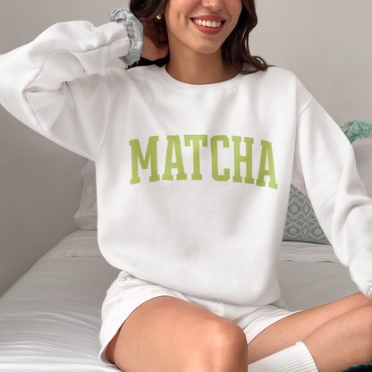 Matcha Varsity Sweatshirt