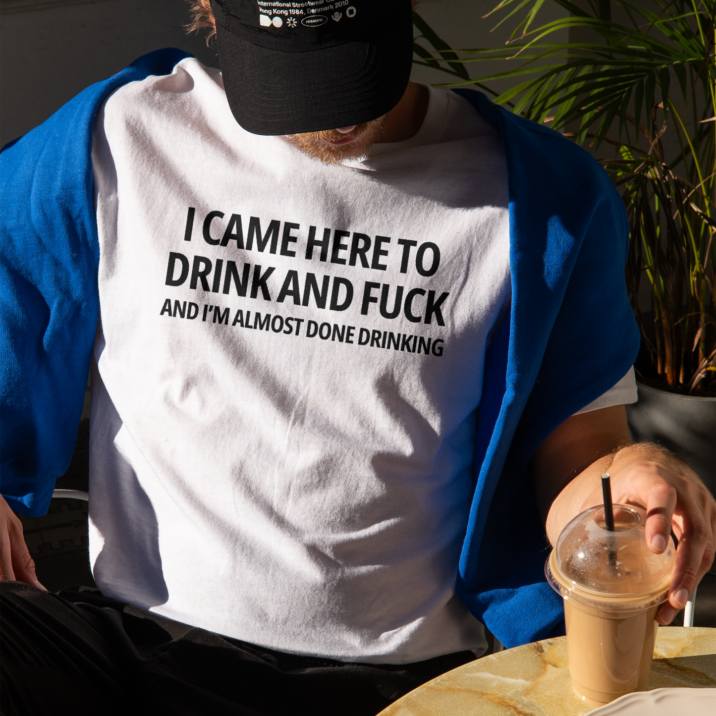 I Came Here to Drink Almost Done Drinking Premium T-Shirt