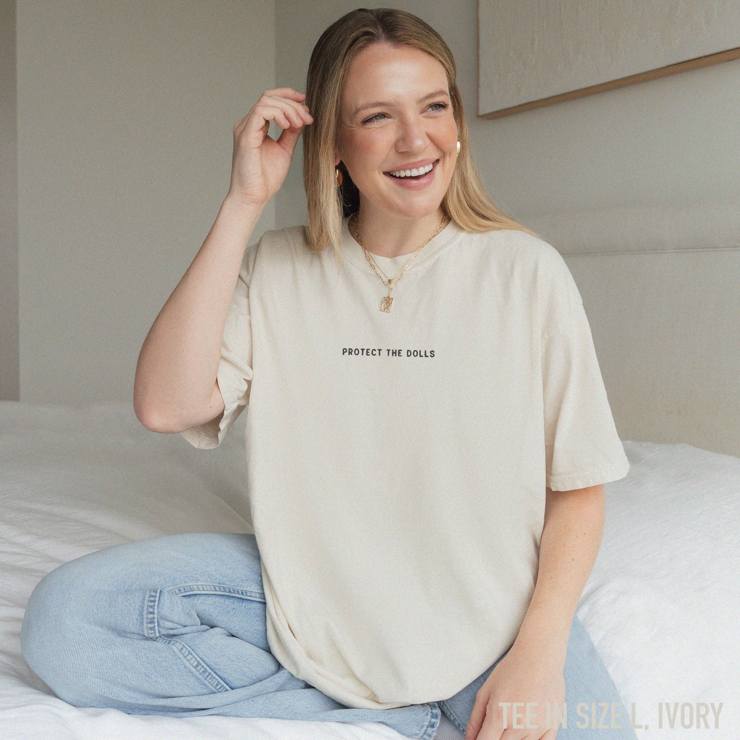 Protect The Dolls Embroidered Classic T-Shirt