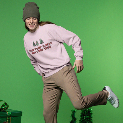 Balls All Over Me Christmas Sweatshirt